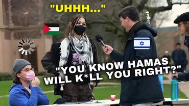 Queers For Palestine Protestor DUMBFOUNDED After Getting a Reality Check!