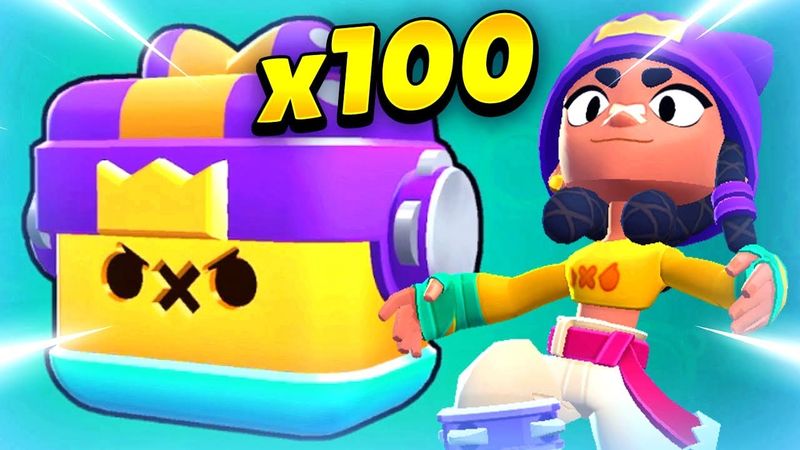🔥 ОТКРЫЛА 100 ЯЩИКОВ МИНЫ В БРАВЛ СТАРС | КЛЕО BRAWL STARS