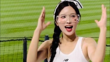 워페 여신 KT위즈 김정원 치어리더 ‘구찌 댄스‘