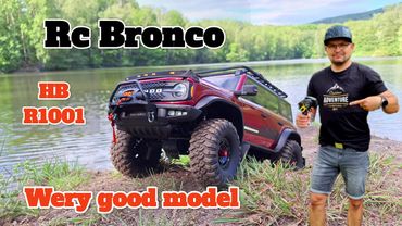RC Bronco HB R1001 scale 1/10 very good model