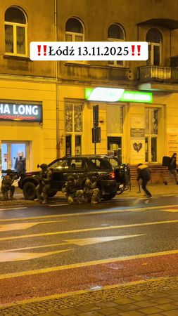 Centrum Łodzi 13.11.2025 #news #lodz #lodz_poland #poland 