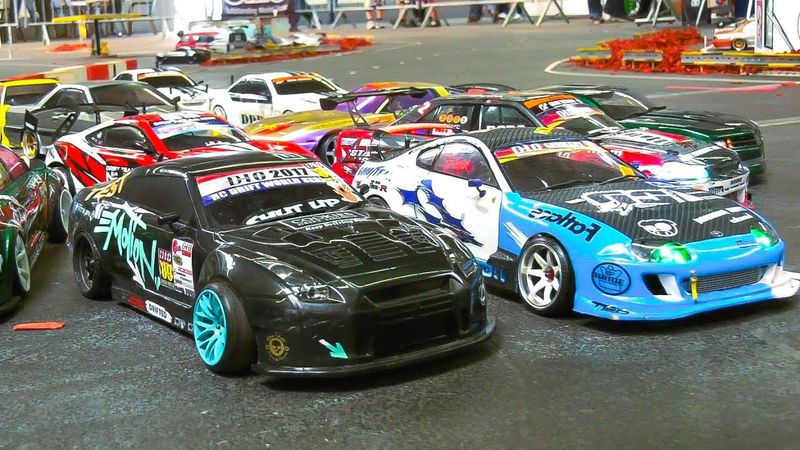 AWESOME RC DRIFT CAR ACTION!! RC DRIFT CAR CRASHES, RC DRIFT CAR PAIR RUN & PARKING COMPETITION