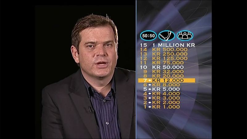 Hvem vil være millionær DVD John Carpenter Game #8