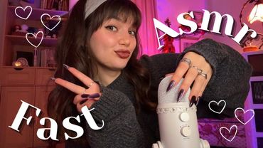 The Best FAST AND AGGRESSIVE ASMR Video To Give You Tingles 🌷( Tapping, Mouth Sounds, Hand Sounds )