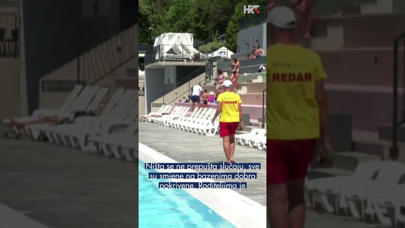 Nove mjere opreza unutar bazena 🏊‍♀️🚨 #RegionalniDnevnik #hrvatskaradiotelevizija #bazen #zaštita
