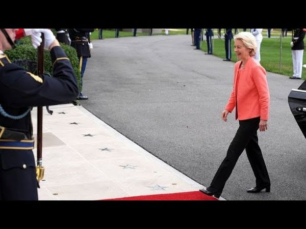 Ursula von der Leyen è stata cacciata dall'incontro dei leader europei con Trump?