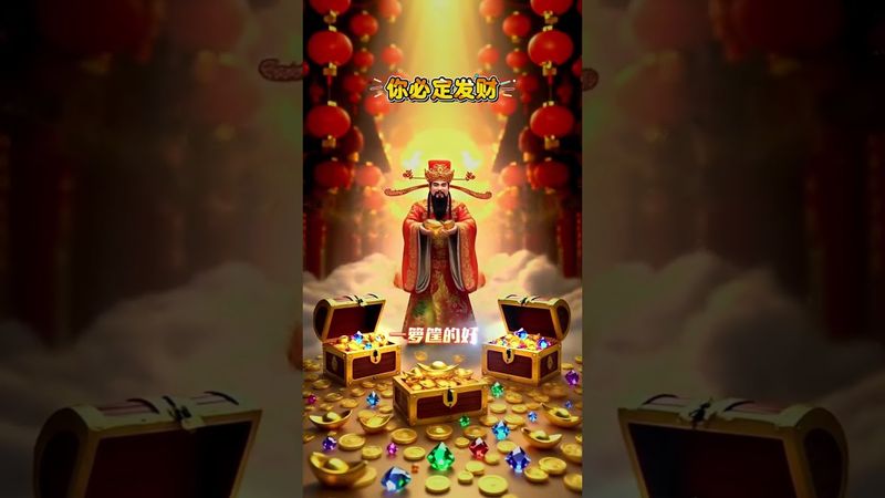 《财神赐财》你必定发财，好运连连 ！让你六六大顺随便买！接不接！#发财 #好运连连 #八方来财