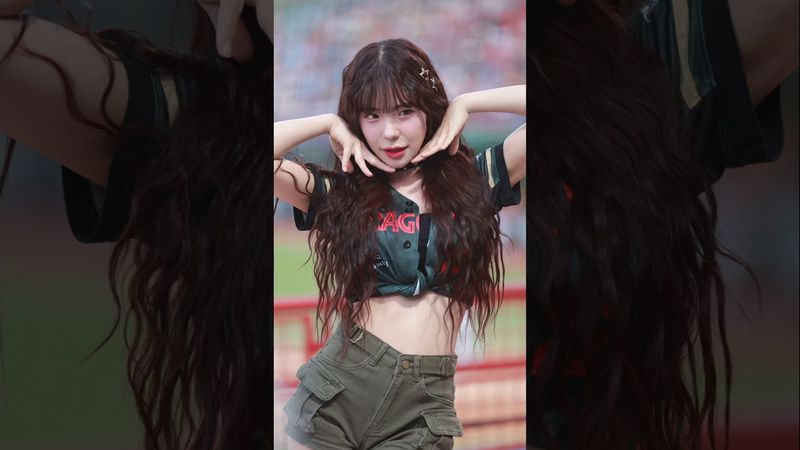 多慧公主的新髮型太美了吧😍@lee_dahye #李多慧 #이다혜 #cheerleader #치어리더 #中華職棒 #cpbl #味全龍 #啦啦隊 #台湾野球チア#baseball #棒球