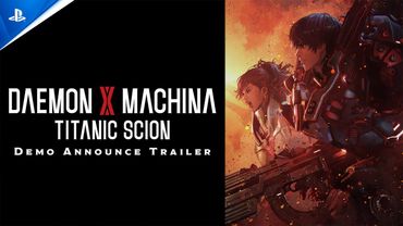 Daemon X Machina: Titanic Scion - Demo Announce Trailer | PS5 Games