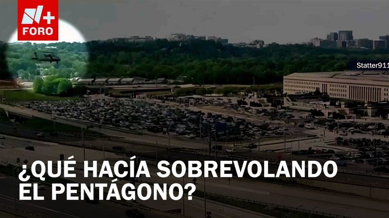 Investigan vuelo de helicóptero militar cerca del Pentágono - Las Noticias