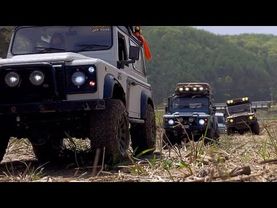 1/10 Scale LAND ROVER DEFENDER D90 Off-road Trail Run 4X4 RC Car RC4WD Gelande II Chassis