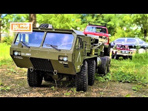 RC Car Traxxas TRX4 K5 Blazer, Bronco + HG P806 Trailer