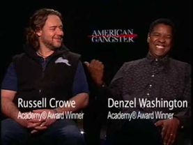 Denzel Washington, Russell Crowe Interview American Gangster