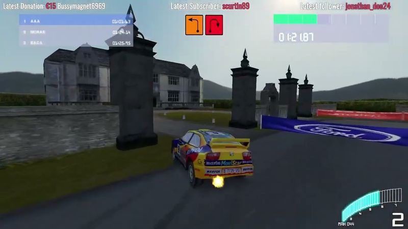 Colin McRae Rally 2.0: UK Stage 3 - 2:41.38