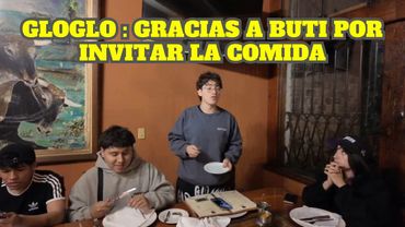 GLOGLO AGRADECE A BUTI POR LA INVITACIÓN Y TODOS EMPIEZAN A AGRADECER TAMBIÉN