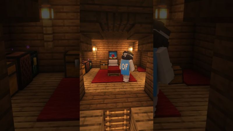 Minecraft Starter Mountain House🏠 #minecraft