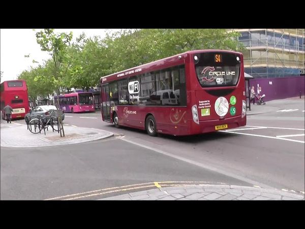 (HD) Few Buses In St Albans (19th June 2014)