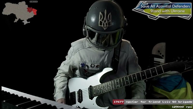 !charity Glory to Ukraine! 💙💛   Space Music Stream & charity for my friend 2 november