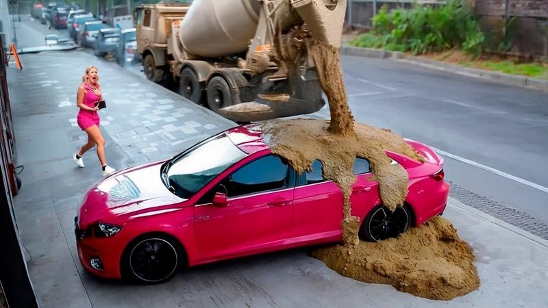 Получили по Заслугам! Месть за Неправильную Парковку. Невероятные моменты Снятые на Камеру