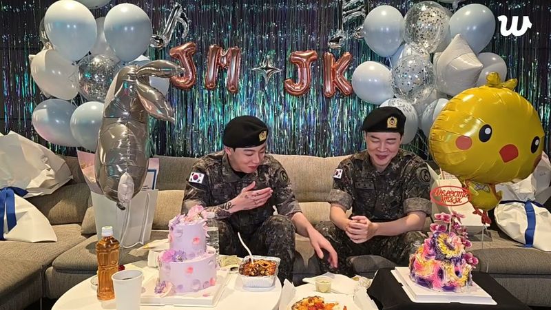 BTS Jungkook and Jimin Weverse Live Today June 11 2025