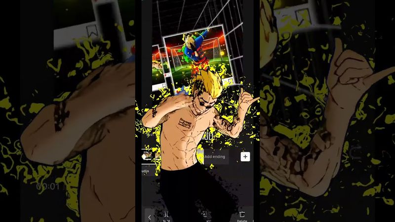 Clips Null in capcut 🥶 |Advance Null in capcut Tutorial #capcut  #bluelock