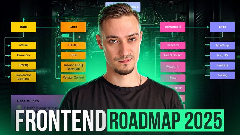 Самый БЫСТРЫЙ путь до работы Frontend. Frontend Roadmap 2025