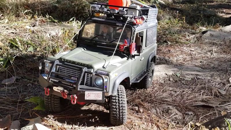 RC4WD D90 Land Rover Defender Man-duk Mountain Adventure 3