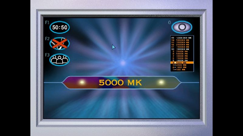 Haluatko Miljonääriksi (PC) - Meteori