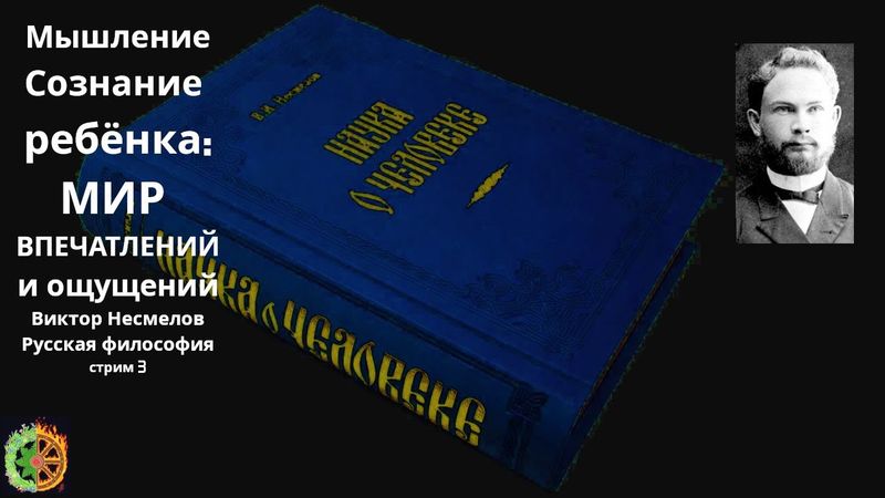 Мышление | Сознание ребёнка МИР впечатлений и ощущений | Виктор Несмелов | Русский философ | стрим 3
