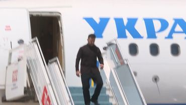 Zelensky lands in Ankara ahead of Ergodan meeting | AFP