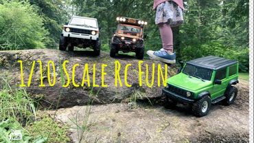 Looking for a fun hobby to enjoy with children? RC Trailing. ft chatty children.. 😅 1/10 SCALE RC