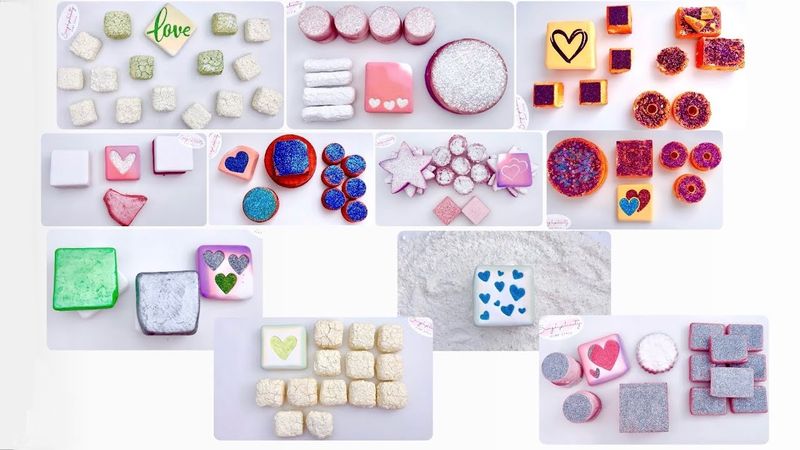 Valentines Compilation | ASMR | Oddly Satisfying | Gym Chalk Crush