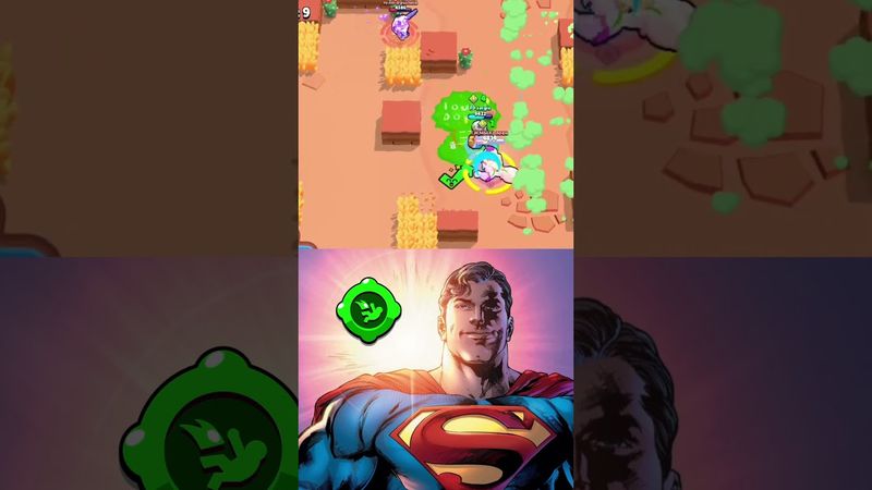 Brawl stars superman meme #brawlstars #viral #memes #brawlstars #elprimo #frank #shorts #superman