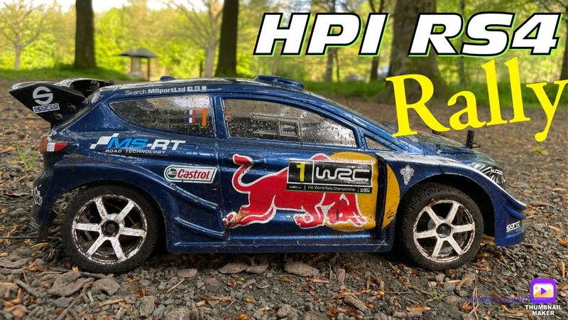 HPI RS4 Sport 3 Rally car RC WRC Fiesta WR8