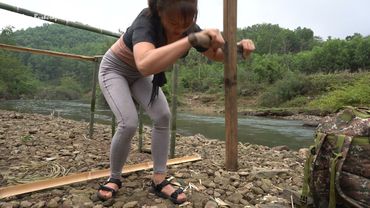 Bushcraft Camp, Solo Camping In Nature | LIVING OFF GRID - Free Bushcraft Ep.60