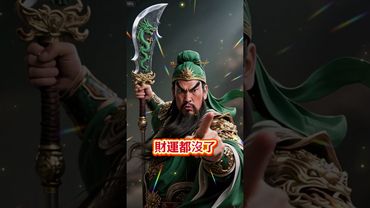 關公：不要常發脾氣，脾氣屬火，火燒金，財運都沒了，我給的橫財你就收不到。