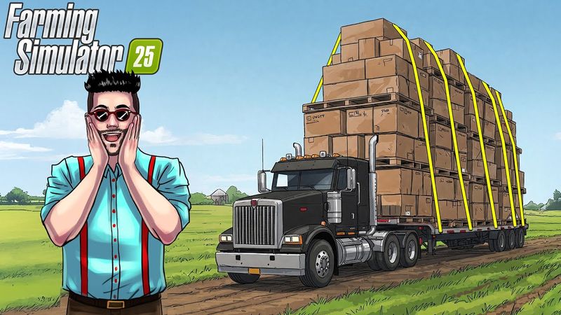 ПРОДАЕМ САМУЮ БОЛЬШУЮ ПАРТИЮ ПРОДУКЦИИ! КРЕДИТУ КОНЕЦ? FARMING SIMULATOR 25