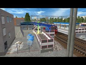 Trainz 2012: Горьковское направление МЖД. Маршрут Москва - Железнодорожная на ЭД4М - 0316 РЭКС.