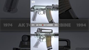 How a assaults rifle works AK74M X M4 CARBINE