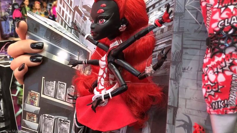 Вайдона Спайдер Monster High Webarella Wydowna Spider обзор на русском