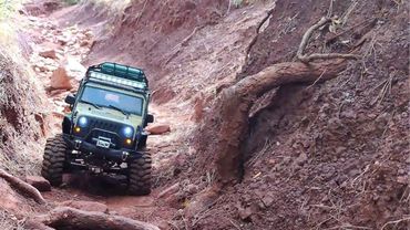 RC SCALE CRAWLER, KLONDIKE GORGE, JEEP WRANGLER ,1/10.