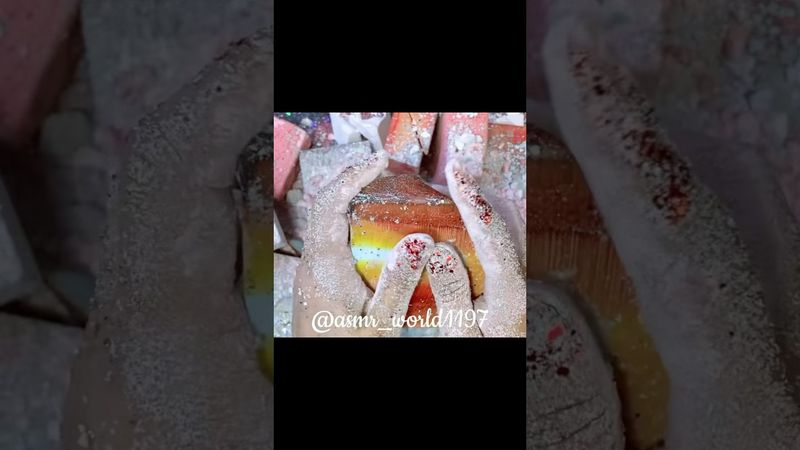 Buttery Soft #relax #crunchycrumbles #oddlysatisfying #satisfying #soap #crunchy #gymchalkasmr #asmr