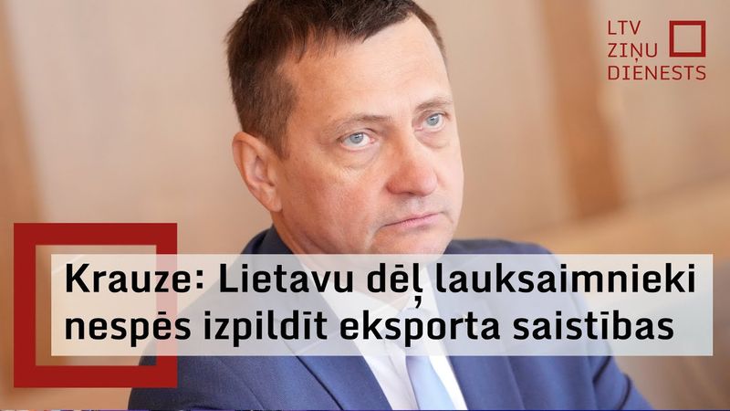 Zemkopības ministrs: Lietavu dēļ zirņi un rapši pākstīs sākuši dīgt