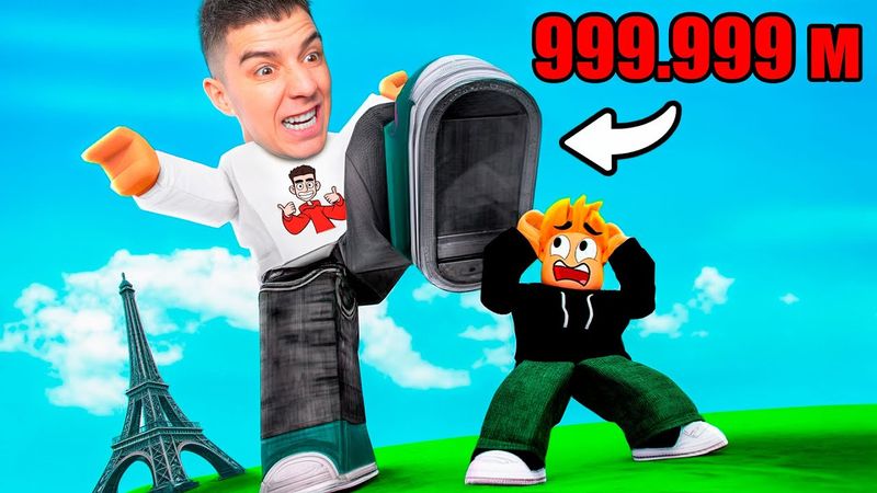 ДОСТИГ МАКСИМАЛЬНОГО РАЗМЕРА В РОБЛОКС! ЗАДОНАТИЛ 10 000 РОБУКСОВ!