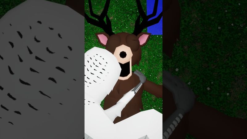Owl Saves Deer in 99 nights in forest roblox
