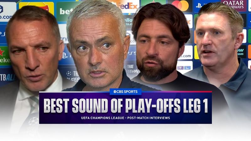 "NOT a beautiful game" Mourinho on DRAW with Benfica | PLUS Brendan Rodgers, Robbie Keane & MORE 🗣️