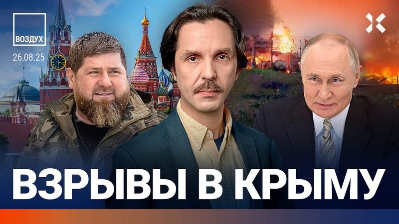 Взрывы в Крыму. Родственник Кадырова устроил ДТП. Дефицит бензина | Блант, Осечкин | ВОЗДУХ