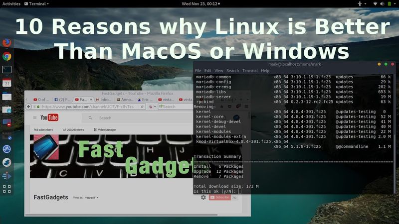 10 Reasons why Linux is Better Than MacOS or Windows