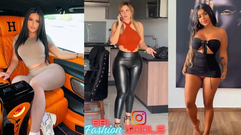 Adriana X Klaudia X Andrea | Curvy BBL Leather Fashion & Leggings Influencer | Vs. Battle