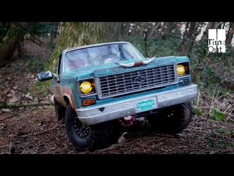 Trail ride with an old RC4WD TF2 Chevy